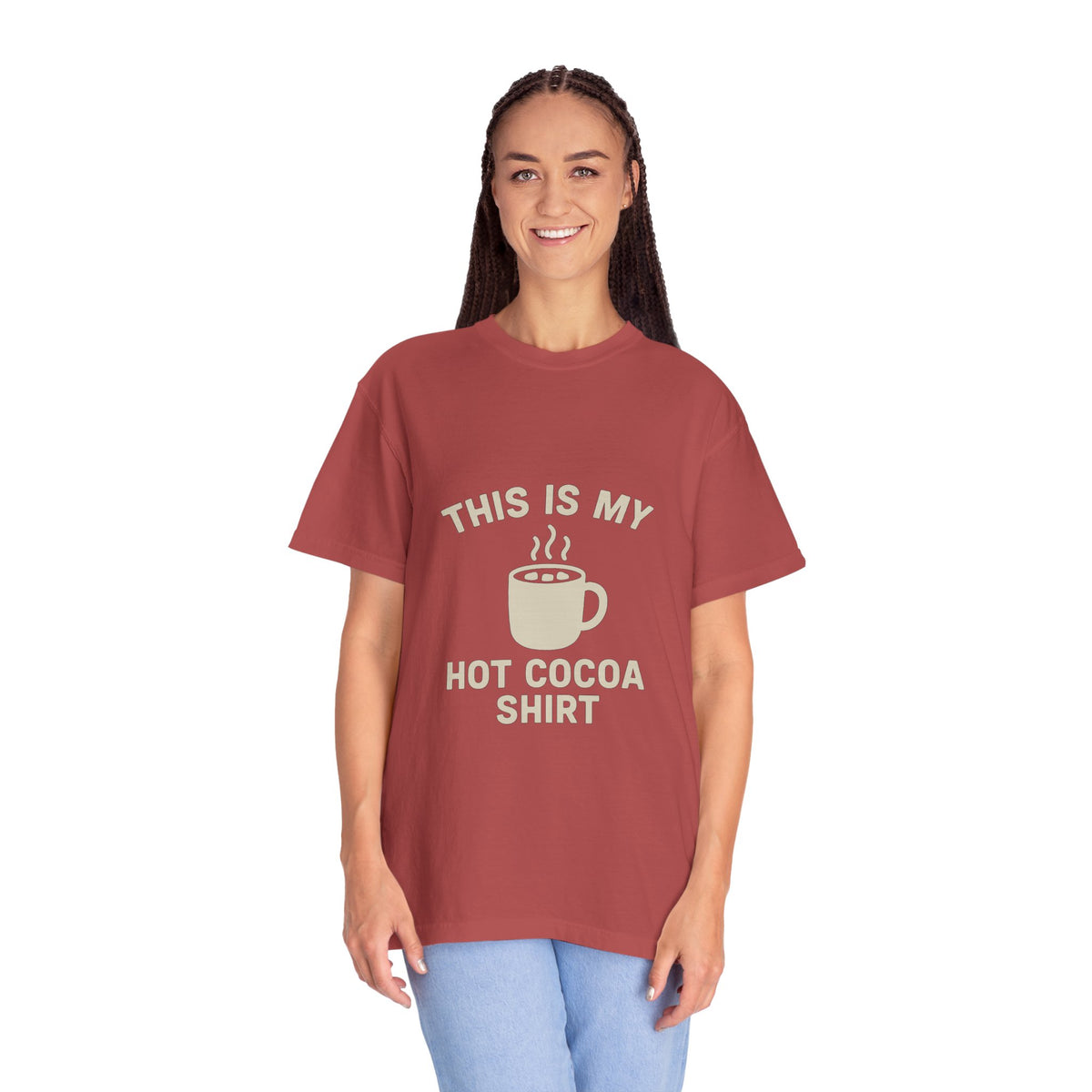 Hot Cocoa Shirt T-Shirt — "This Is My Hot Cocoa Shirt" Cozy Holiday Tee - Trending Now - October 2026