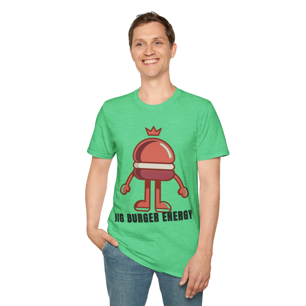 Big Burger Energy T-Shirt — Cute Burger Character Graphic Tee - Trending Now - September 2026