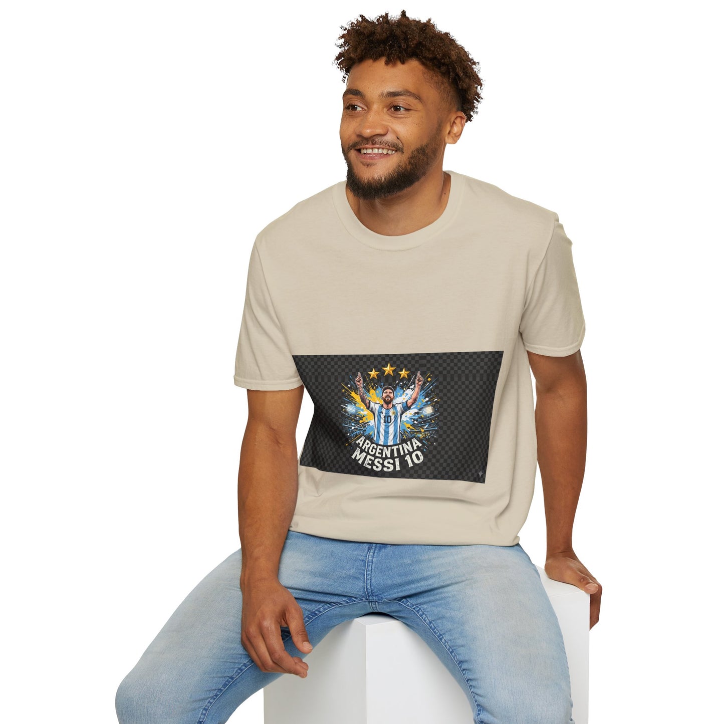 Argentina Messi  Soccer T‑Shirt — Argentina Messi 10 Fan Tee