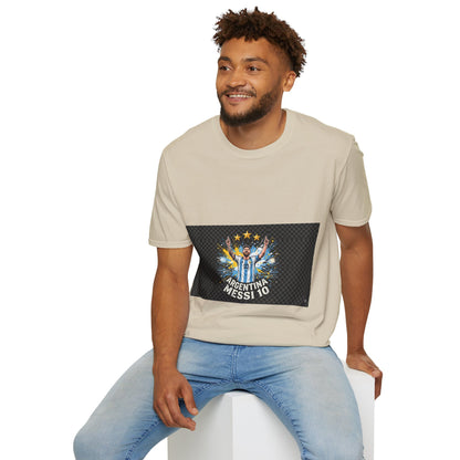 Argentina Messi  Soccer T‑Shirt — Argentina Messi 10 Fan Tee