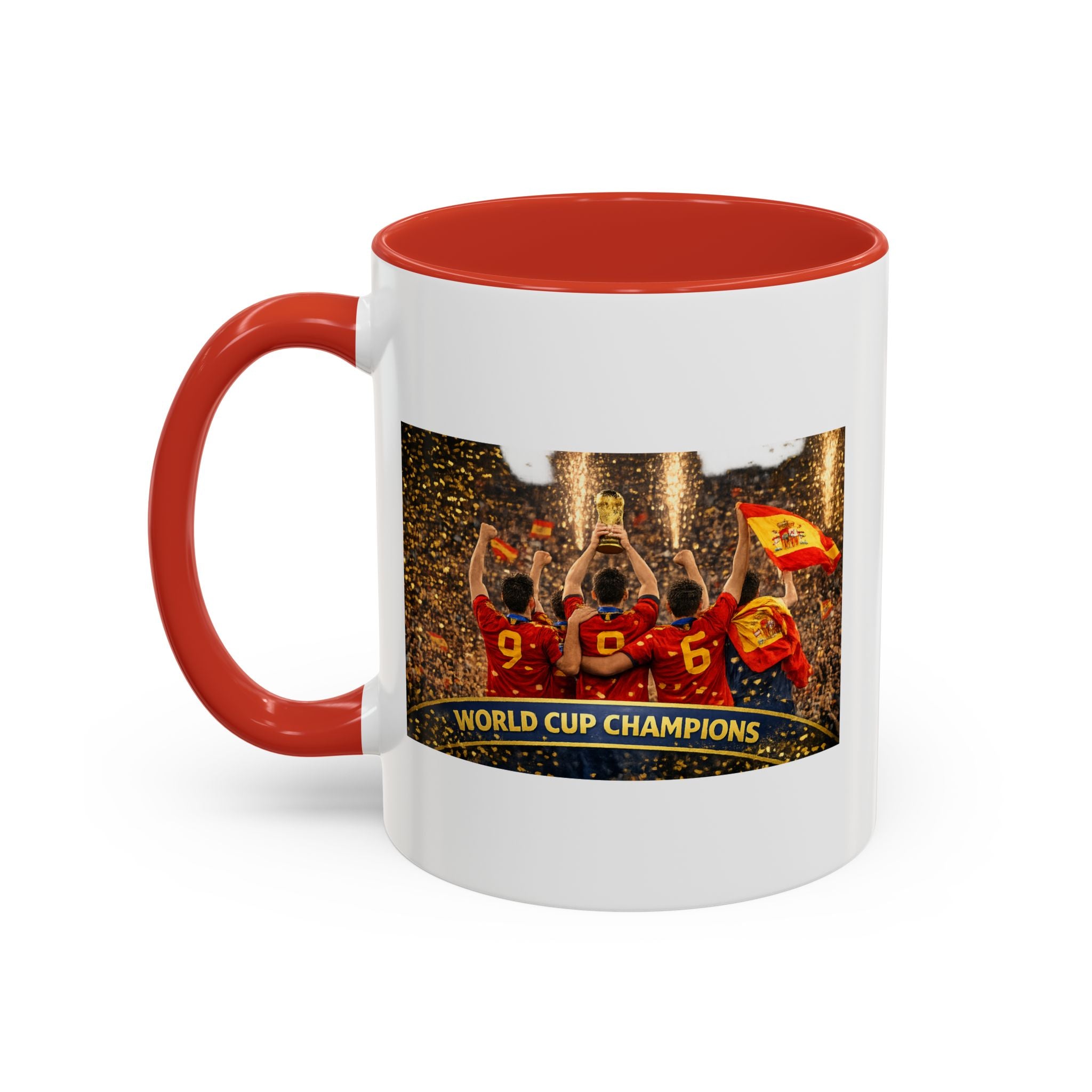 World Cup Champions Soccer Coffee Mug — Team Celebration Accent Mug