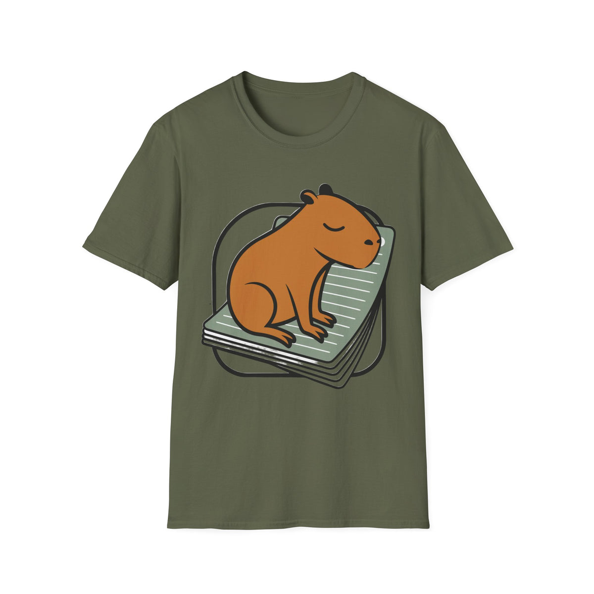 Capybara Nap T-Shirt — Cute Relaxed Capybara Illustration Tee - Trending Now - August 2026