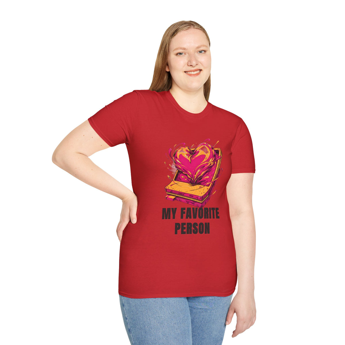 T‑Shirt — "My Favorite Person" Toasted Heart Graphic Tee (Valentine’s Day Gift) - Trending Now - August 2026