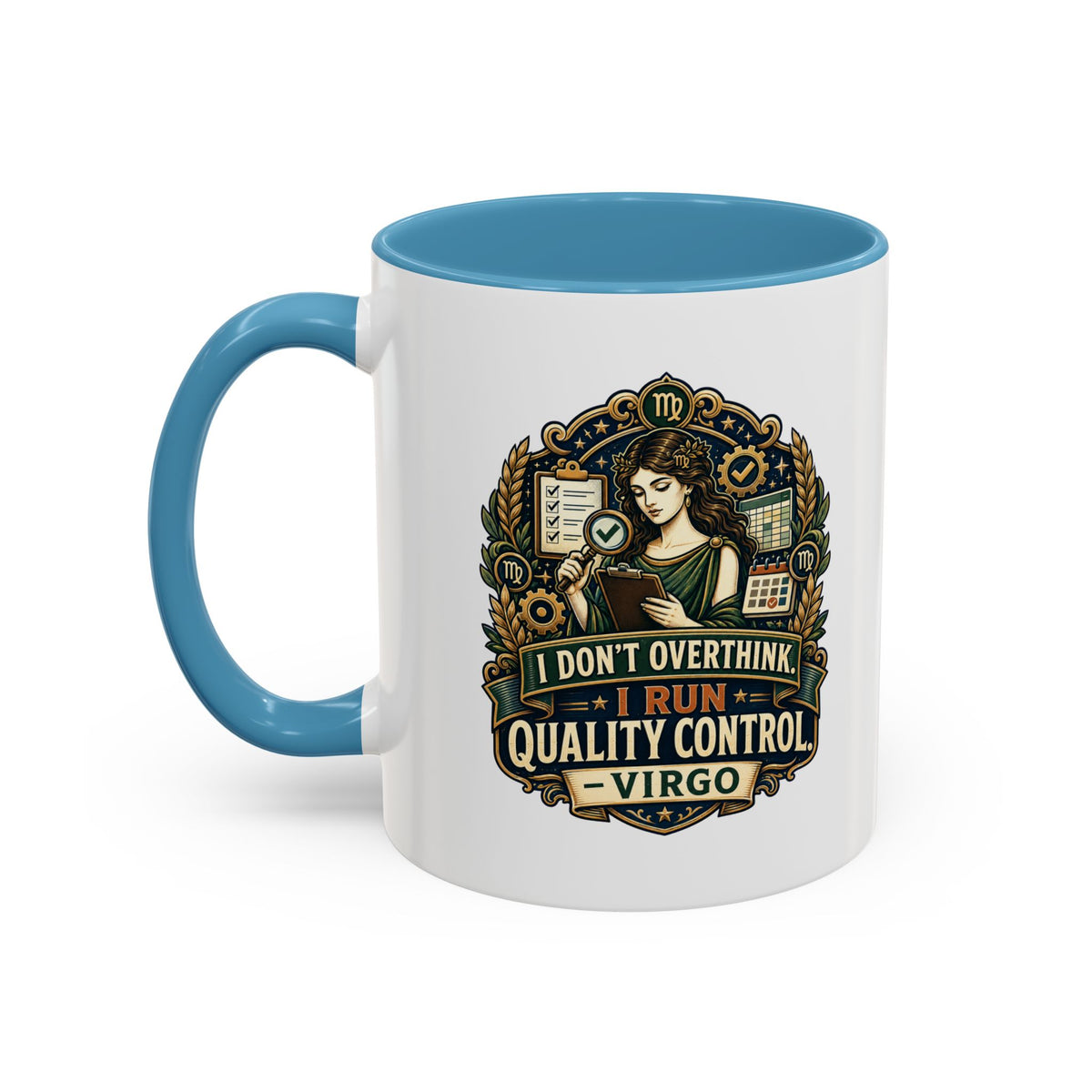 Zodiac Virgo Accent Coffee Mug