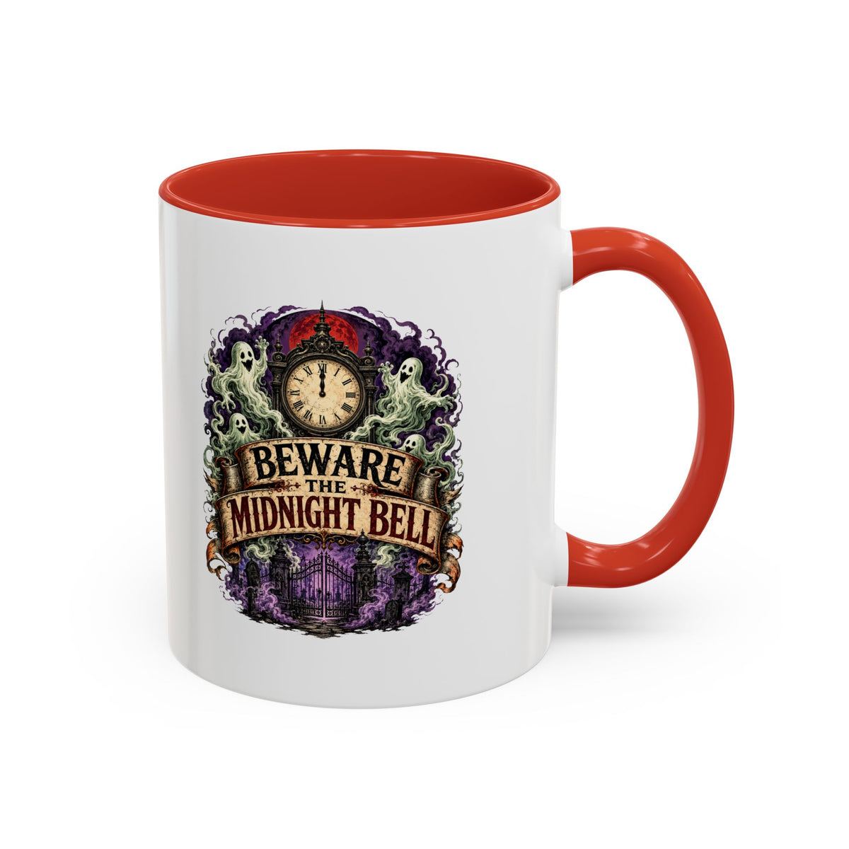 Halloween Beware Of Midnight Accent Coffee Mug