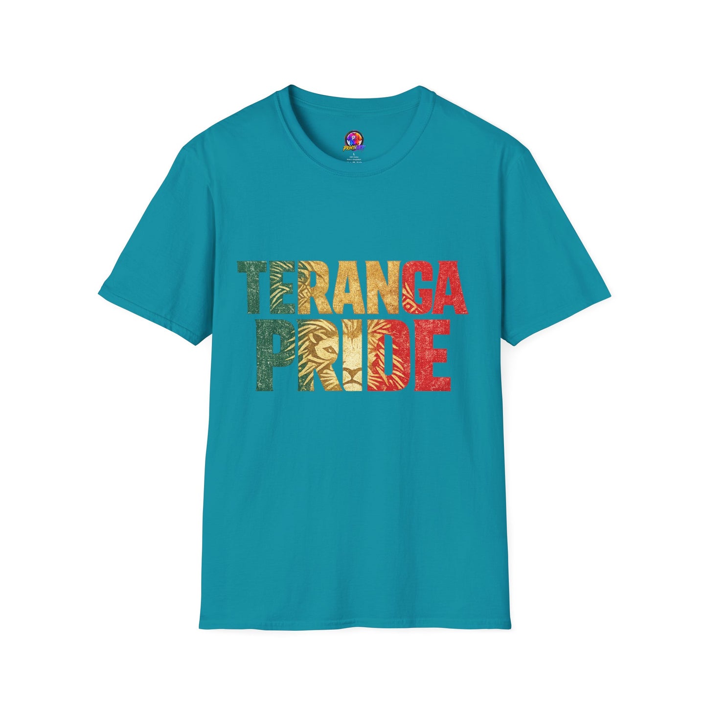 Senegal Teranga Pride T-Shirt — Senegal Flag Colors & Lion Graphic
