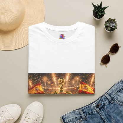 World Cup Champions T-Shirt — Spanish Football Victory Design