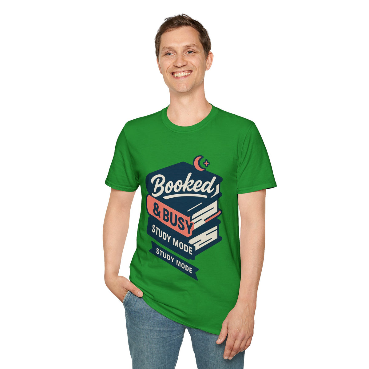 Booked & Busy T‑Shirt – Librarian/Book Lover Reading Gift - Trending Now - August 2026