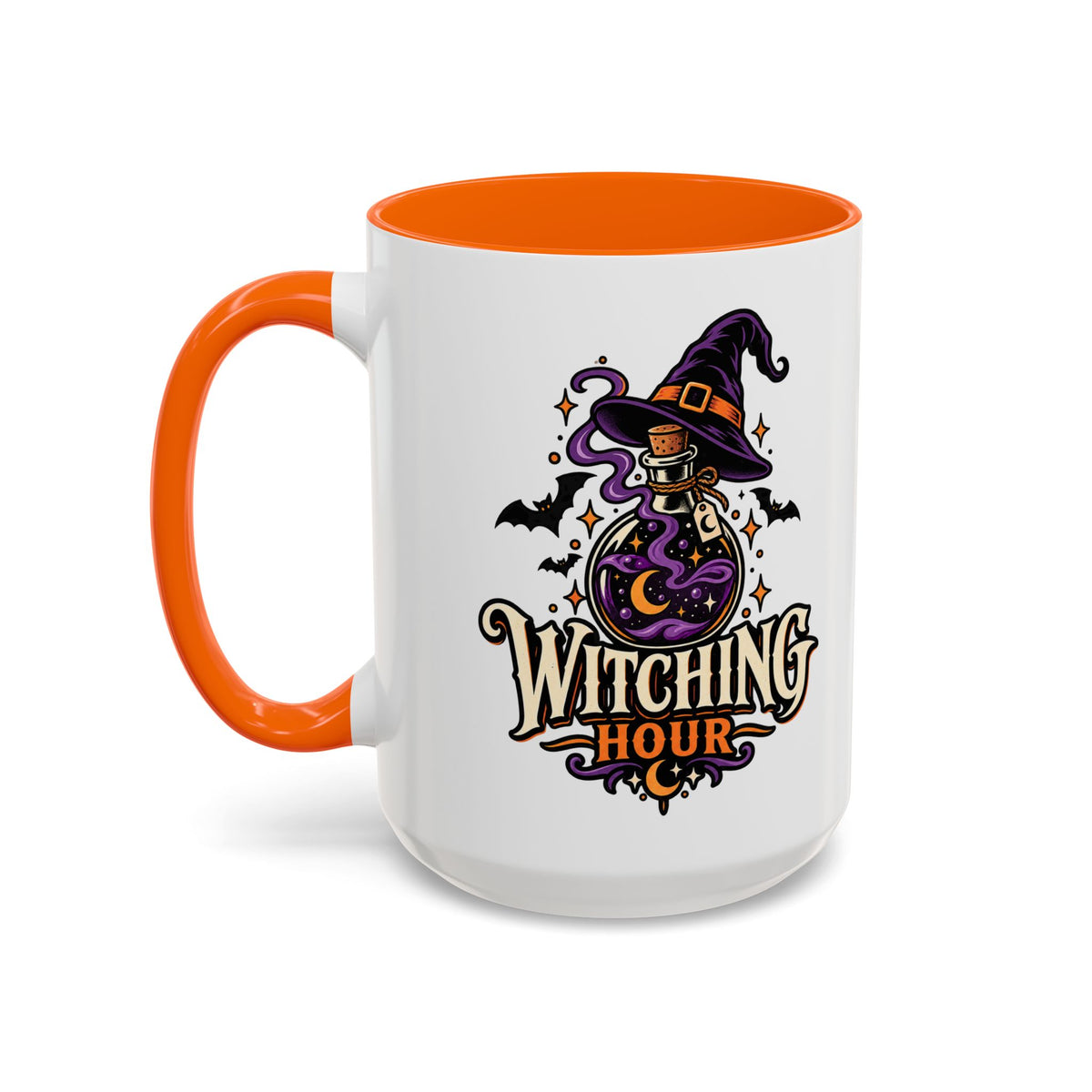 Witching Hour Coffee Mug — Halloween Witch Potion Accent Mug (11/15oz)