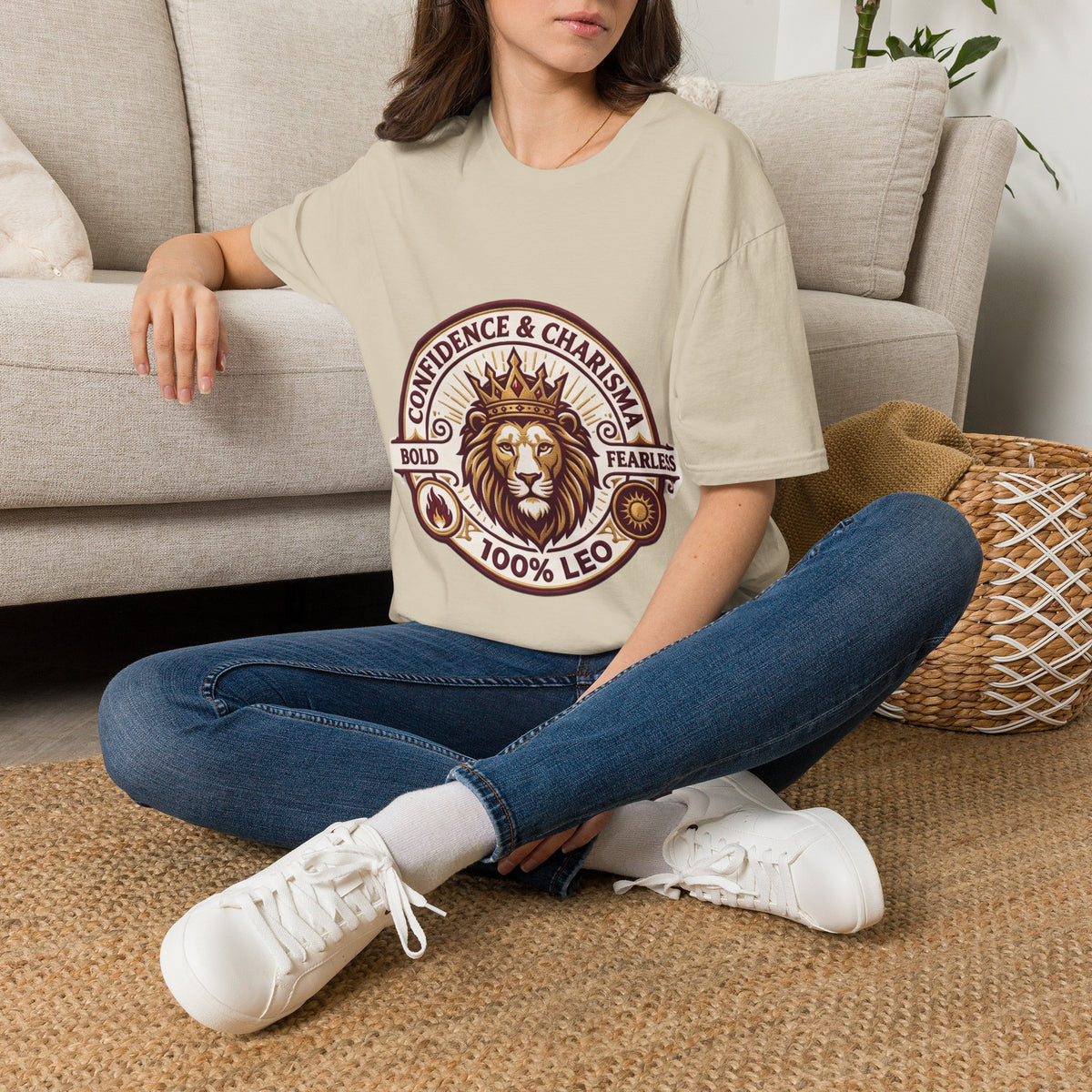 Leo Zodiac T-Shirt — Confidence & Charisma Lion Horoscope Tee
