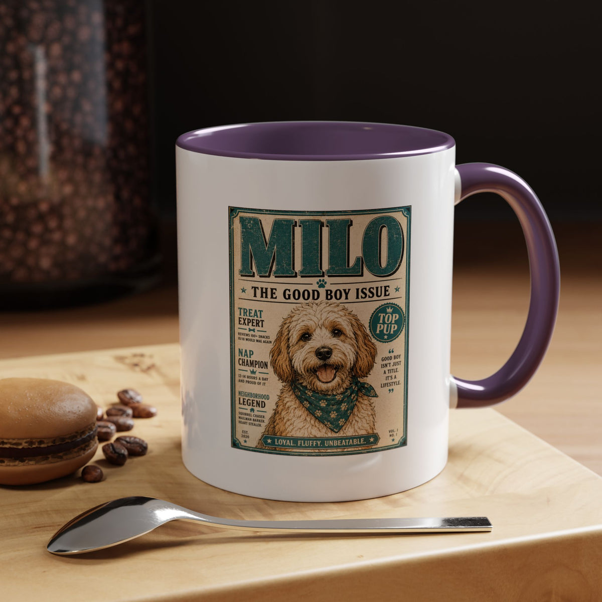 Milo Bailey Dog Dad Mom Milo 'The Good Boy Issue' Coffee Mug