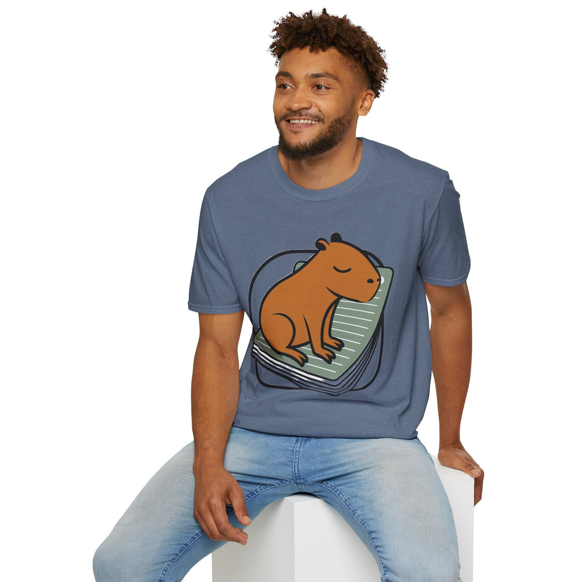 Capybara Nap T-Shirt — Cute Relaxed Capybara Illustration Tee - Trending Now - August 2026