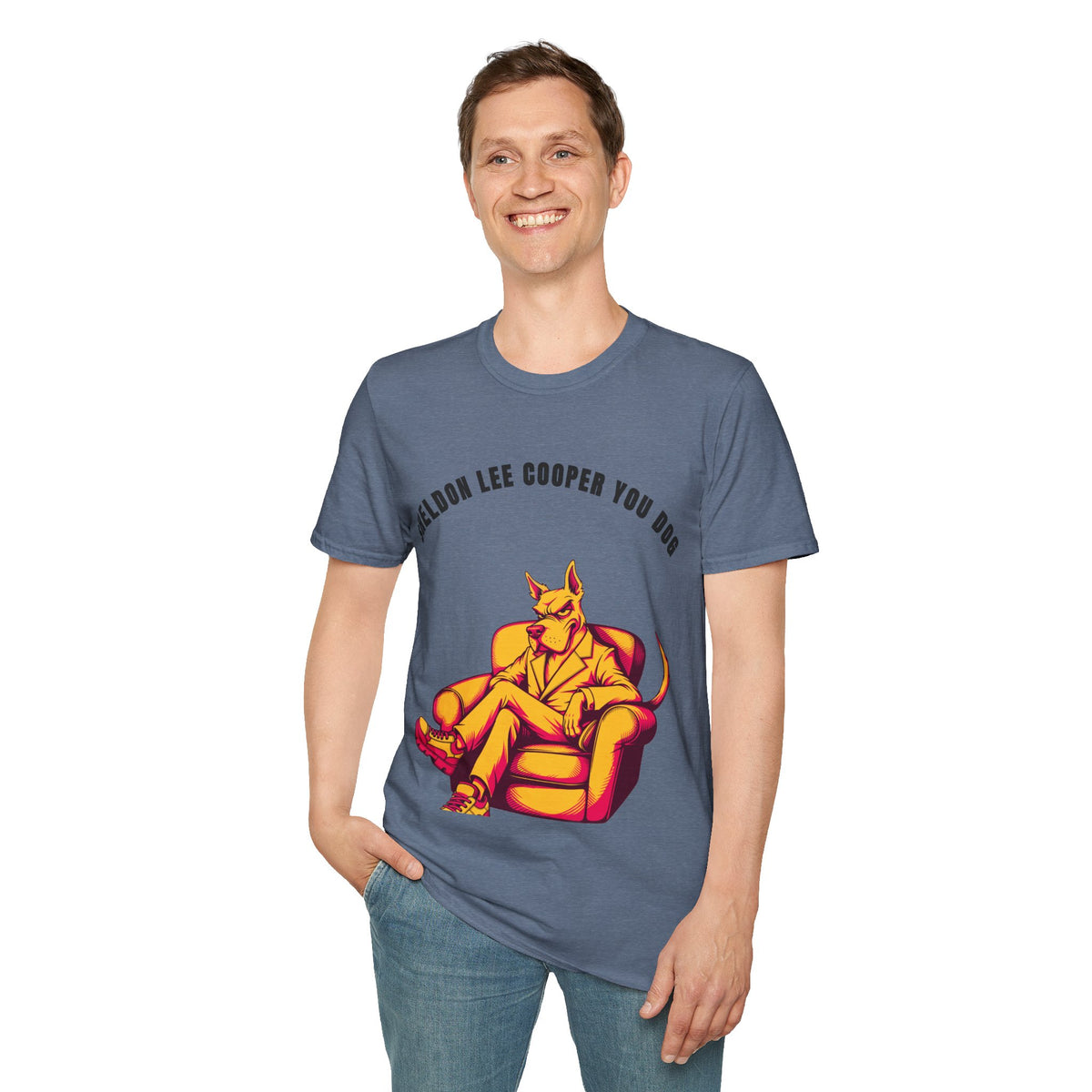 T-Shirt — "Sheldon Lee Cooper You Dog" Vintage Chill Dog Illustration - Trending Now - September 2026