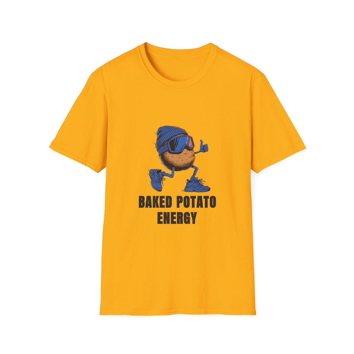 Baked Potato Energy T-Shirt — Cute Thumbs-Up Potato Graphic Tee - Trending Now - August 2026