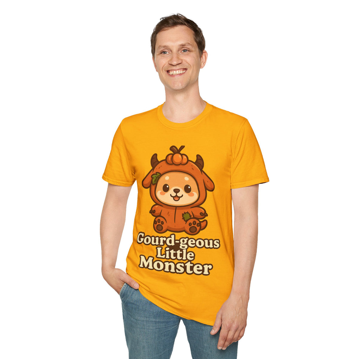 Gorgeous Little Monster Halloween Dog Graphic Tee, Cute Puppy Costume T-Shirt - Trending Now - September 2026