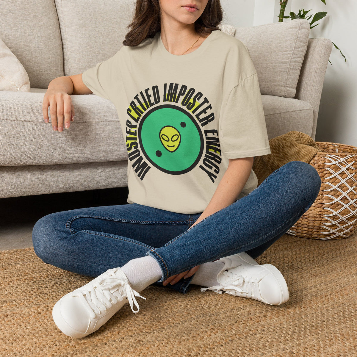 Imposter Energy T-Shirt — Playful Avocado Graphic Tee - Trending Now - August 2026