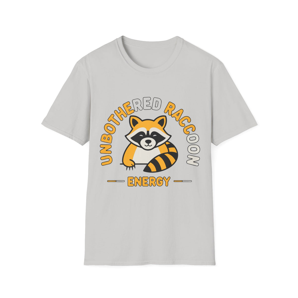 Unbothered Raccoon T-Shirt — Cute Relaxed Graphic Tee ("Unbothered Raccoon Energy") - Trending Now - August 2026