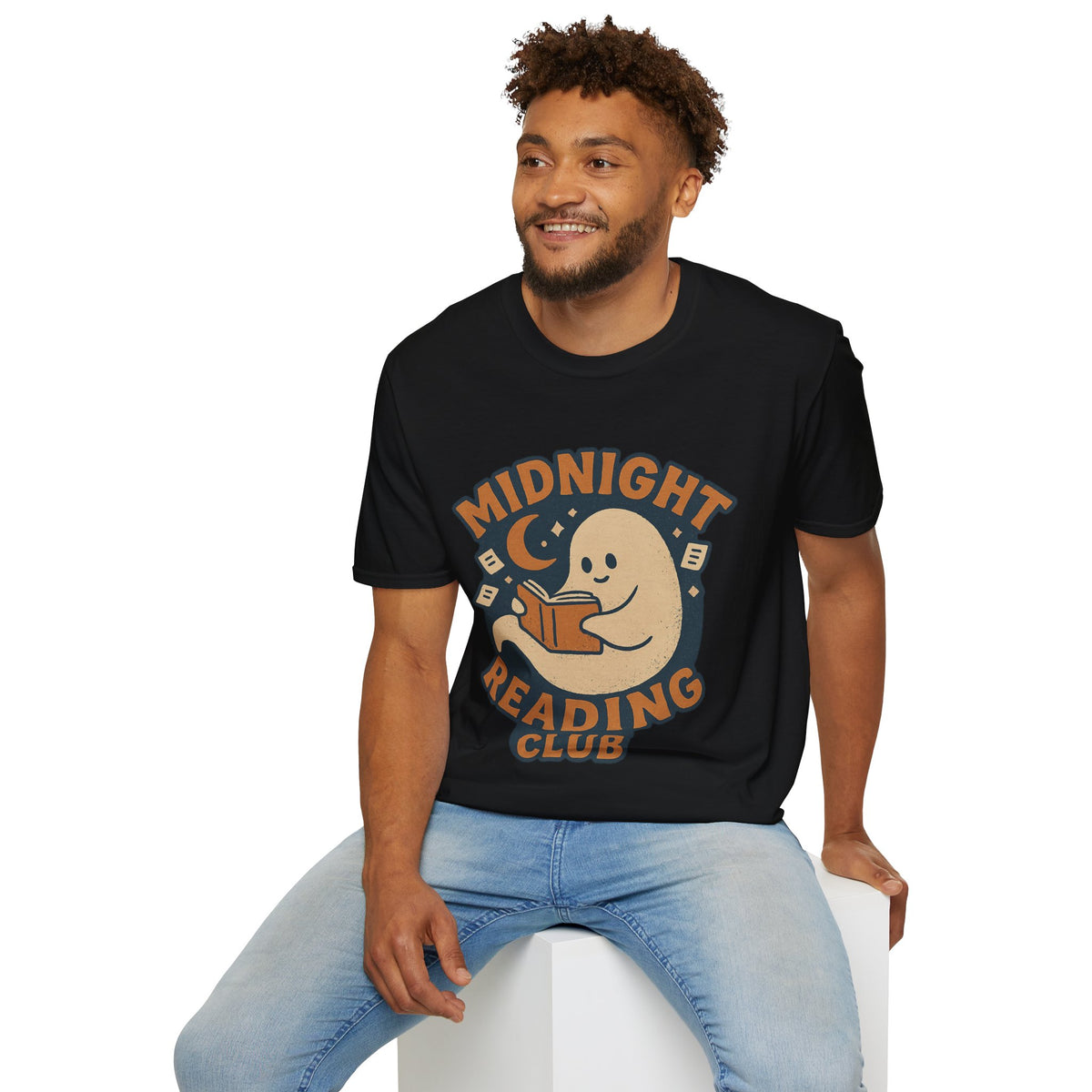 Midnight Reading Club T-Shirt — Cute Ghost Booklover Tee - Trending Now - August 2026