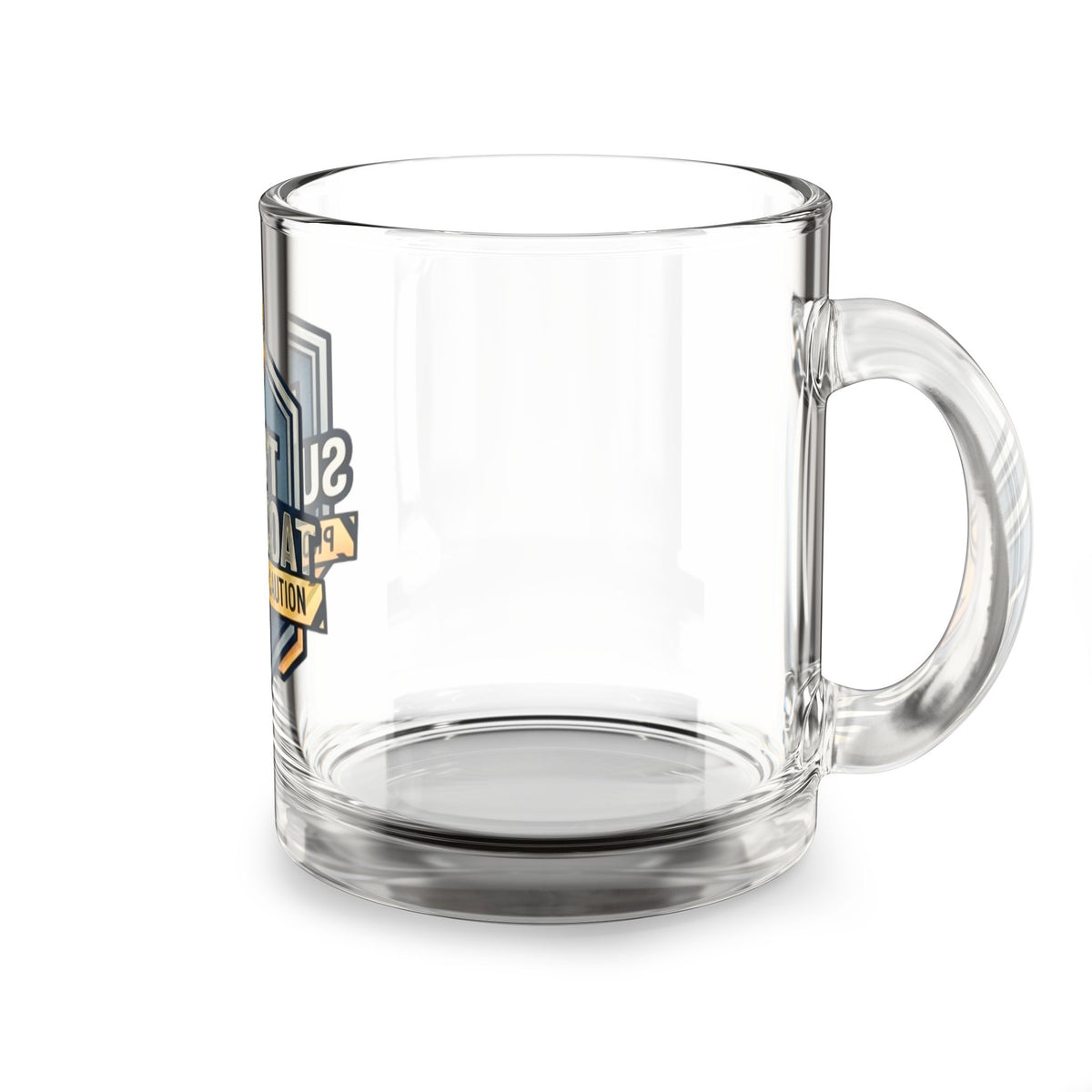 Sagittarius Glass Mug  I Don’t Sugarcoat Glass Mug — Proceed With Caution Novelty Coffee Cup
