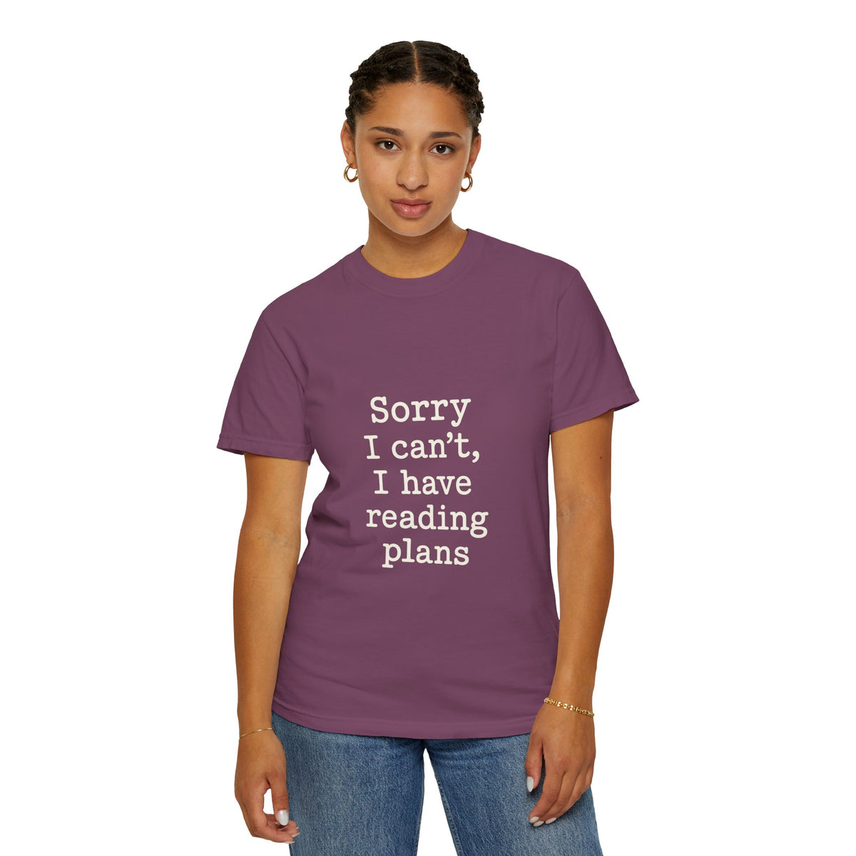 Reading Plans T-Shirt — "Sorry I Can't, I Have Reading Plans" Book Lover Tee - Trending Now - October 2026