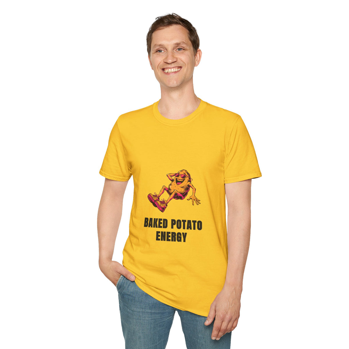 Baked Potato Energy T-Shirt — Funny Potato Graphic Tee - Trending Now - August 2026