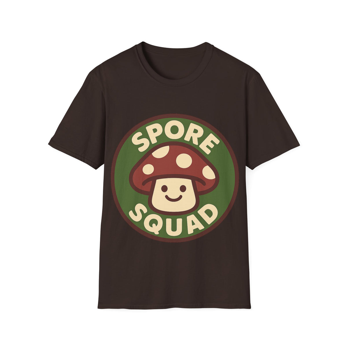 Spore Squad T-Shirt — Cute Mushroom Graphic Tee for Gamers & Fungi Fans - Trending Now - September 2026