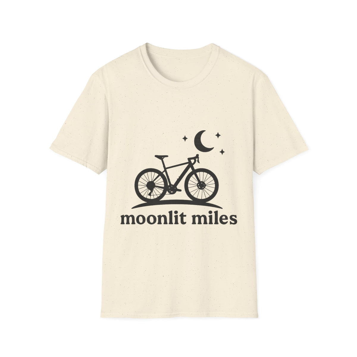 "Moonlit Miles" Celestial Cycling Tee | Night Rider Bike Graphic T-Shirt - Trending Now - September 2026