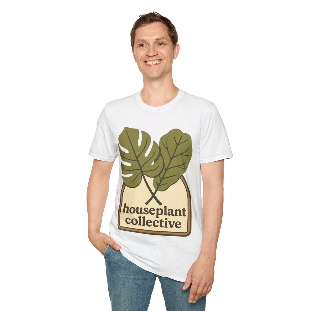 Houseplant Collective T-Shirt — Green Monstera Leaf Plant Lover Tee - Trending Now - September 2026