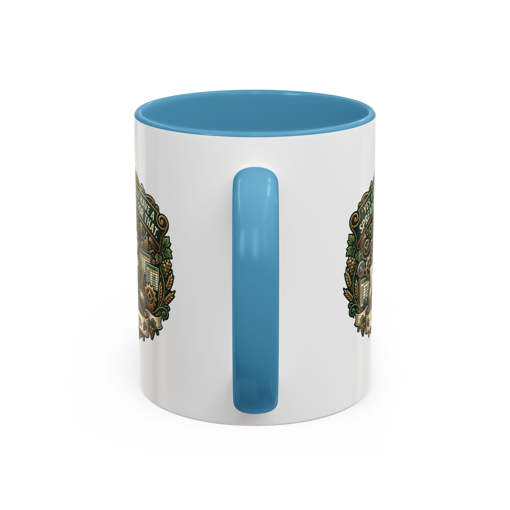 Virgo Coffee Mug - "Yes, I Actually Have a Spreadsheet for That" Accent Mug (11/15oz)