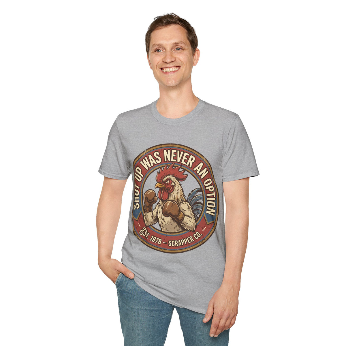 Graphic T-Shirt — “Shut Up Was Never an Option” Funny Retro Cowgirl Tee - Trending Now - September 2026