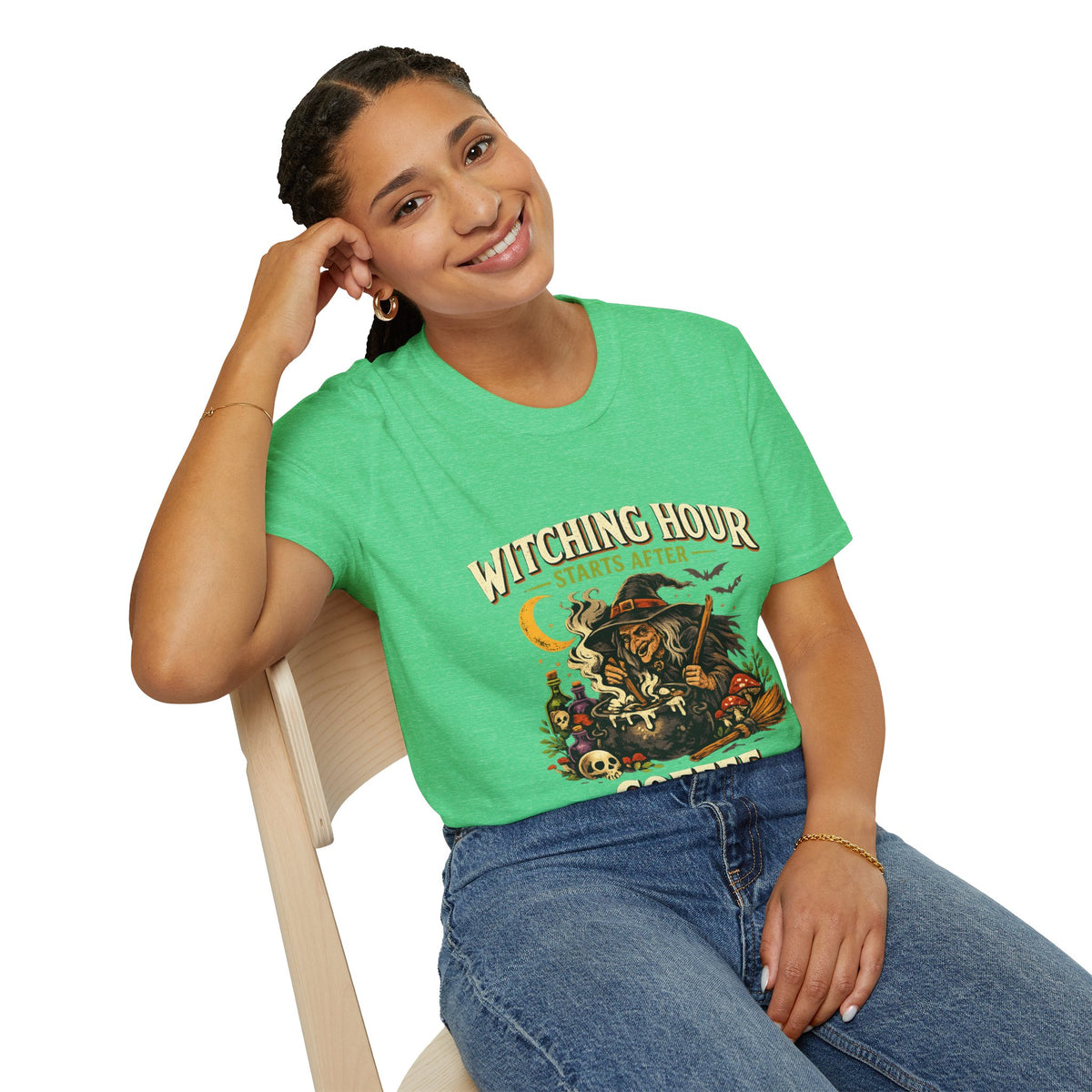 Halloween Witching Hour Unisex Softstyle T-Shirt