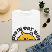 Muffin Cat Vibes Retro Cute Kitten Graphic T-Shirt - Trending Now - September 2026