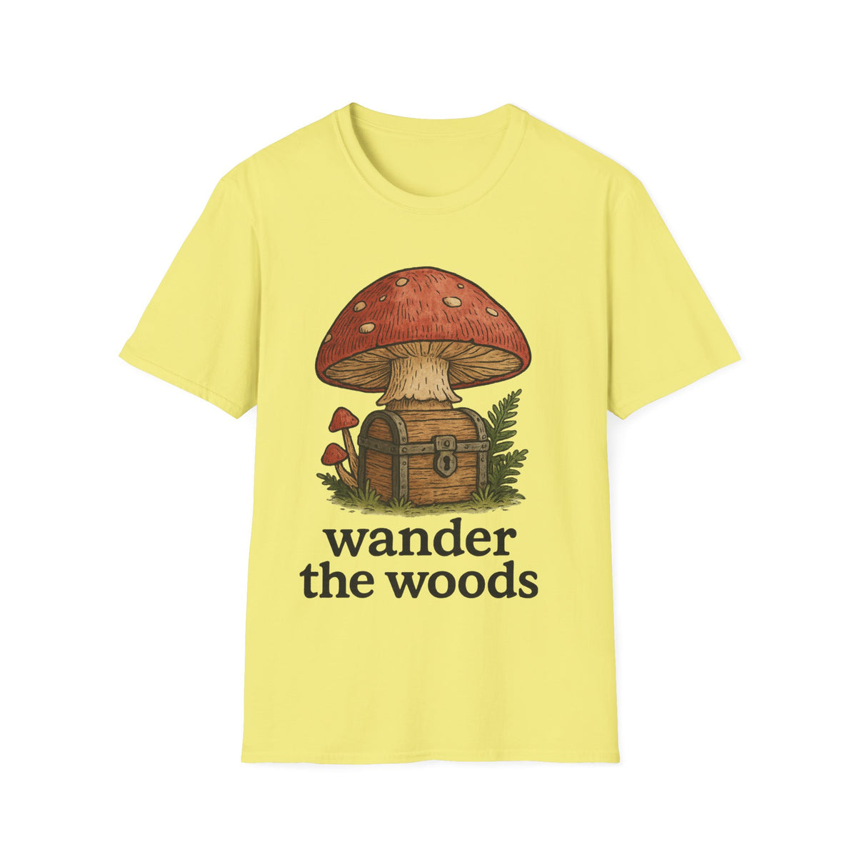 Mushroom Fairy Door T-Shirt — Whimsical Red Toadstool Graphic Tee - Trending Now - September 2026