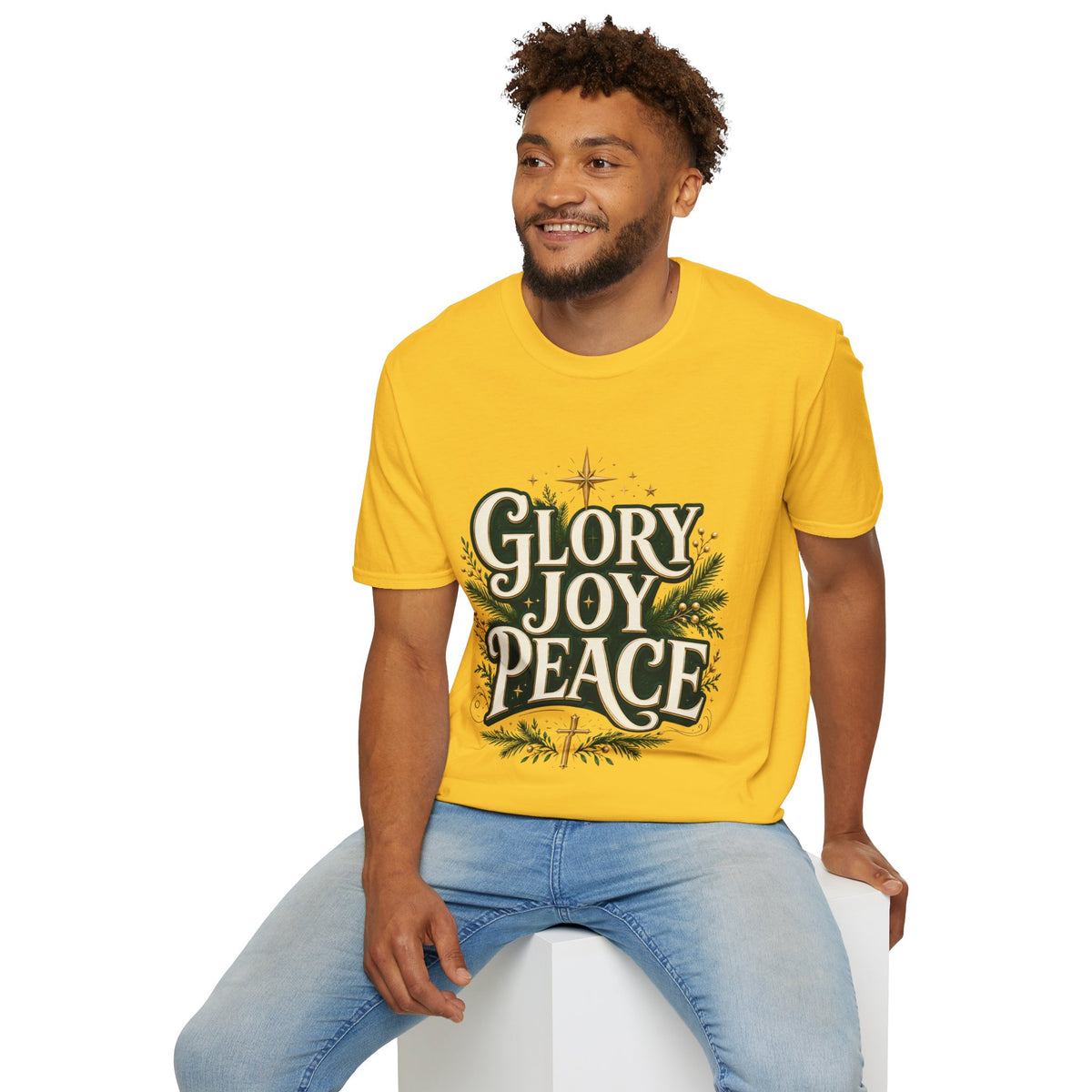 Glory Joy Peace Christmas T-Shirt