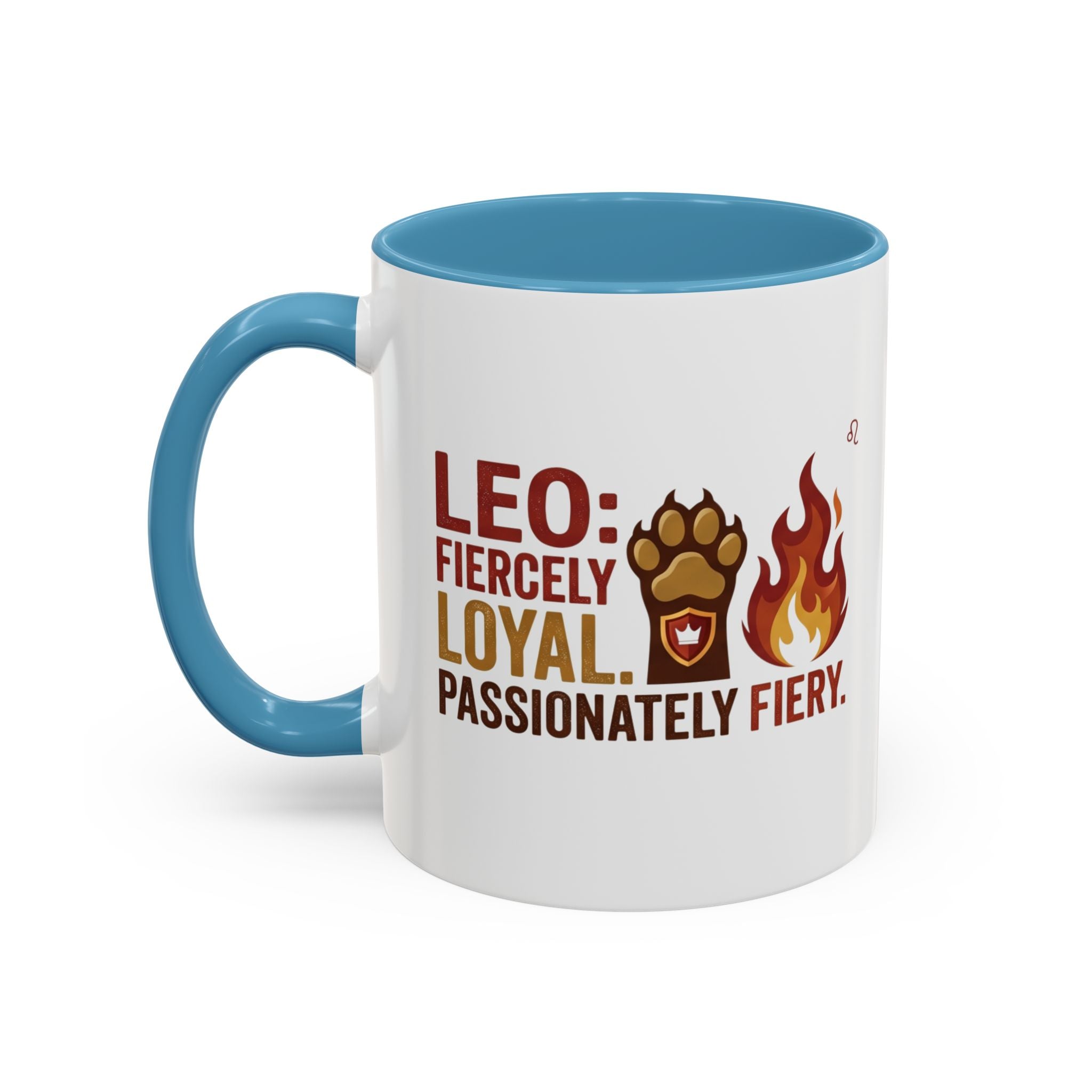 Leo Zodiac Coffee Mug – Fiercely Loyal, Passionately Fiery Accent Mug