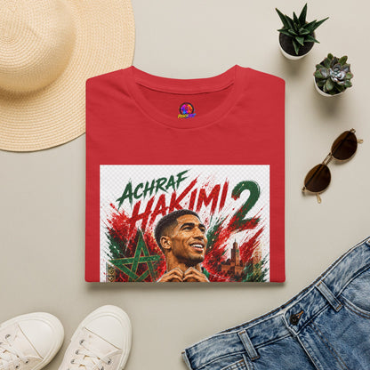 Achraf Hakimi #2 Soccer T-Shirt — Morocco Football Fan Tee