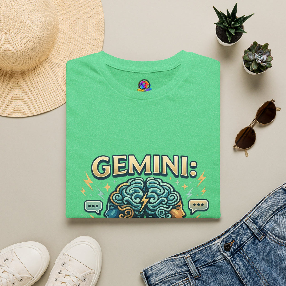 Zodiac  Gemini Unisex Softstyle T-Shirt