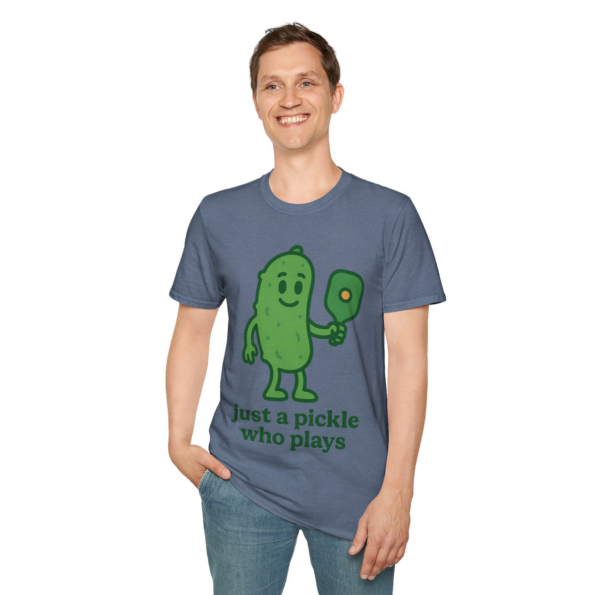 Pickle Shirt — "Just a Pickle Who Plays" Cute Pickle Gamer Tee - Trending Now - September 2026