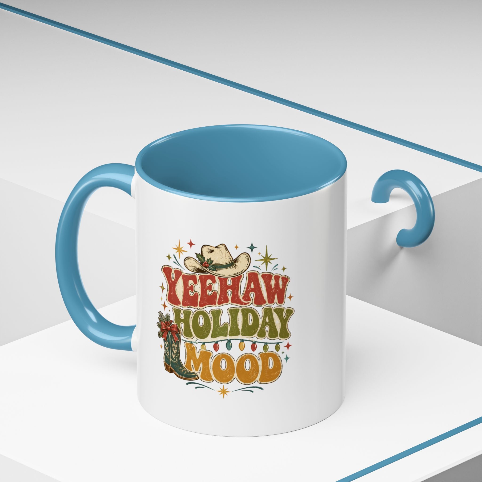 Christmas Yeehaw Holiday Mood Coffee Mug