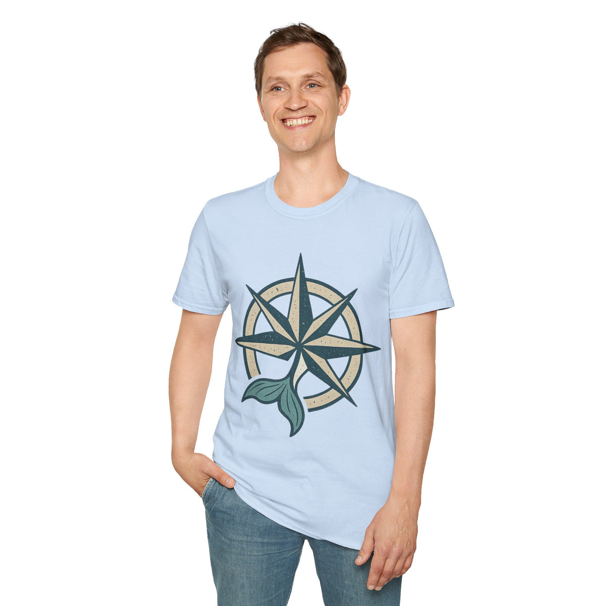 Compass Rose T-Shirt — Nautical Travel Graphic Tee - Trending Now - September 2026