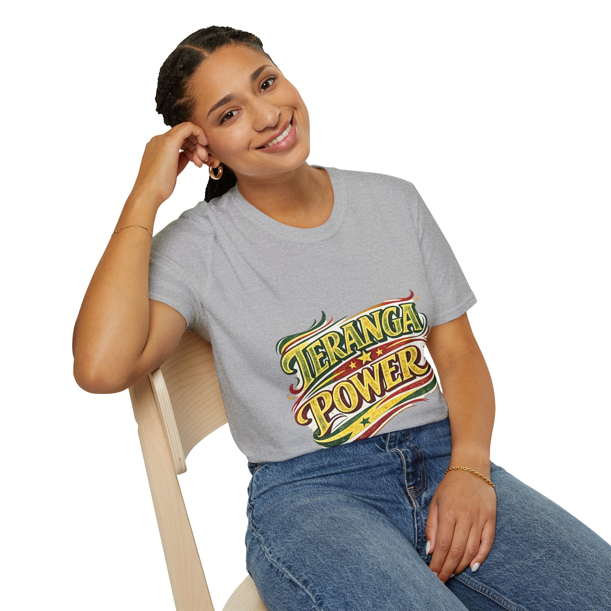 Senegal Teranga Power T-Shirt — Retro Senegal Pride Graphic Tee