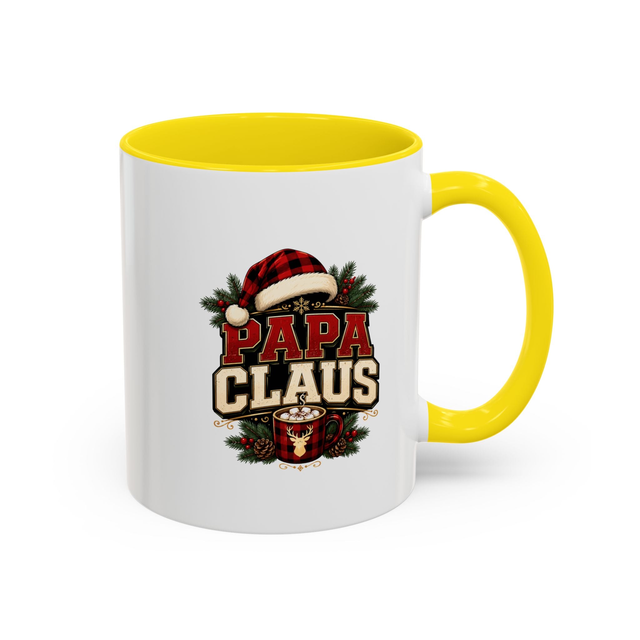 Papa Claus Coffee Mug – Christmas Dad Holiday Accent Mug