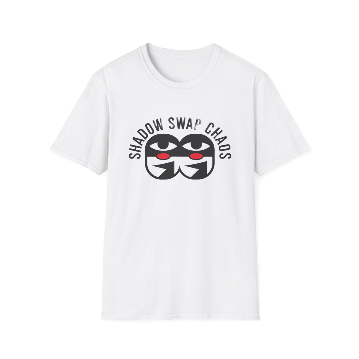 Shadow Swap Chaos T-Shirt — Graphic Anime Mask Tee - Trending Now - August 2026