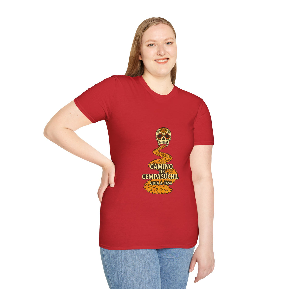 Day of the Dead Skull & Marigold T-Shirt - Trending Now - October 2026