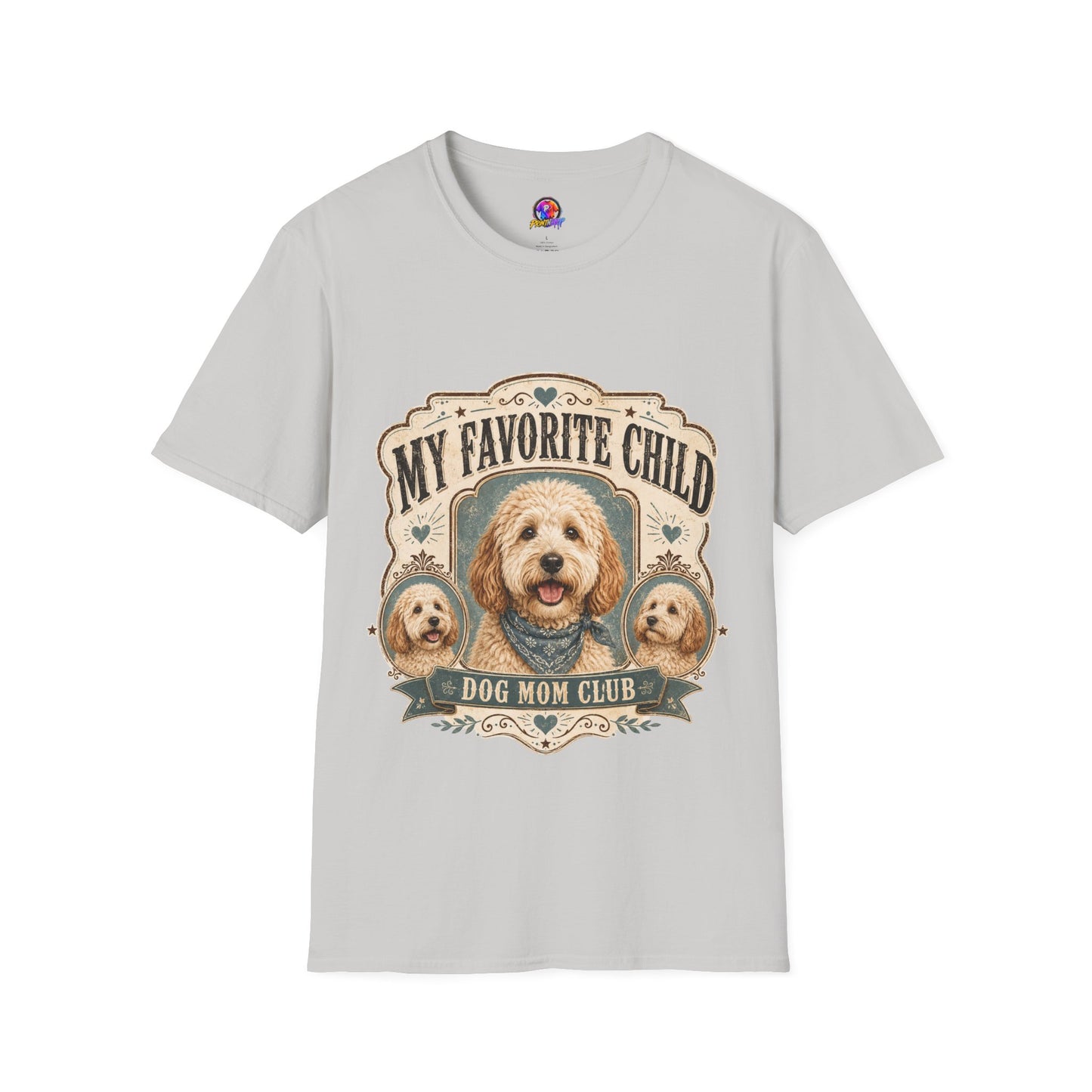 My Favorite Child Dog Mom T-Shirt — Cute Pet Lover Tee