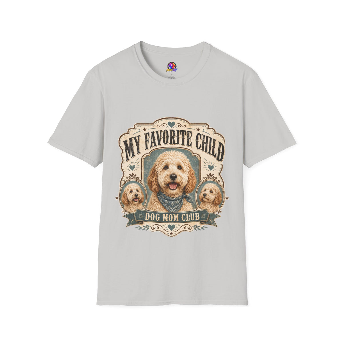 My Favorite Child Dog Mom T-Shirt — Cute Pet Lover Tee