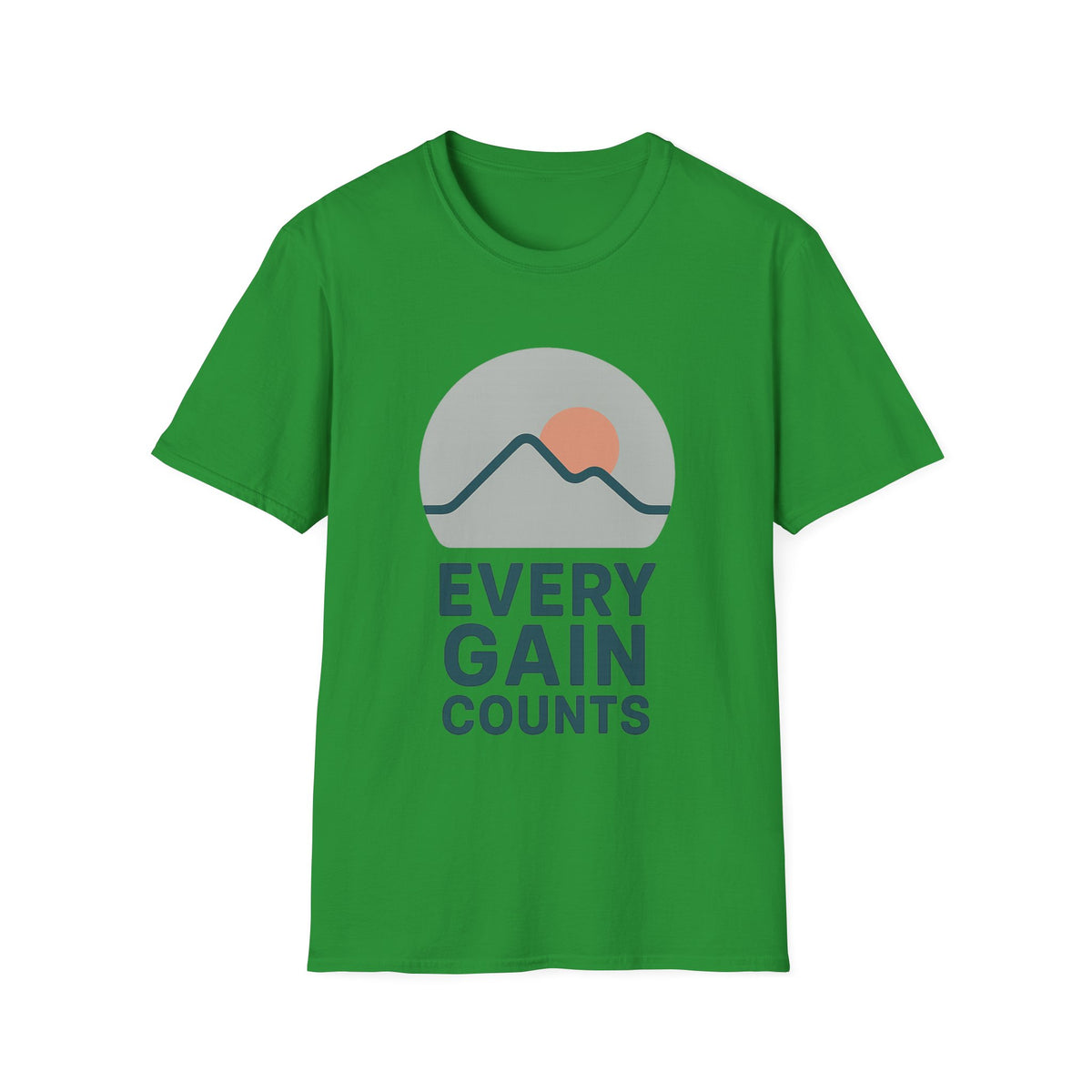 Every Gain Counts Mountain T-Shirt — Inspirational Hiking Tee - Trending Now - September 2026