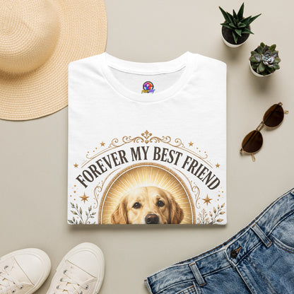 Forever My Best Friend Dog T-Shirt — Personalized Pet Memorial Tee ("Bailey")