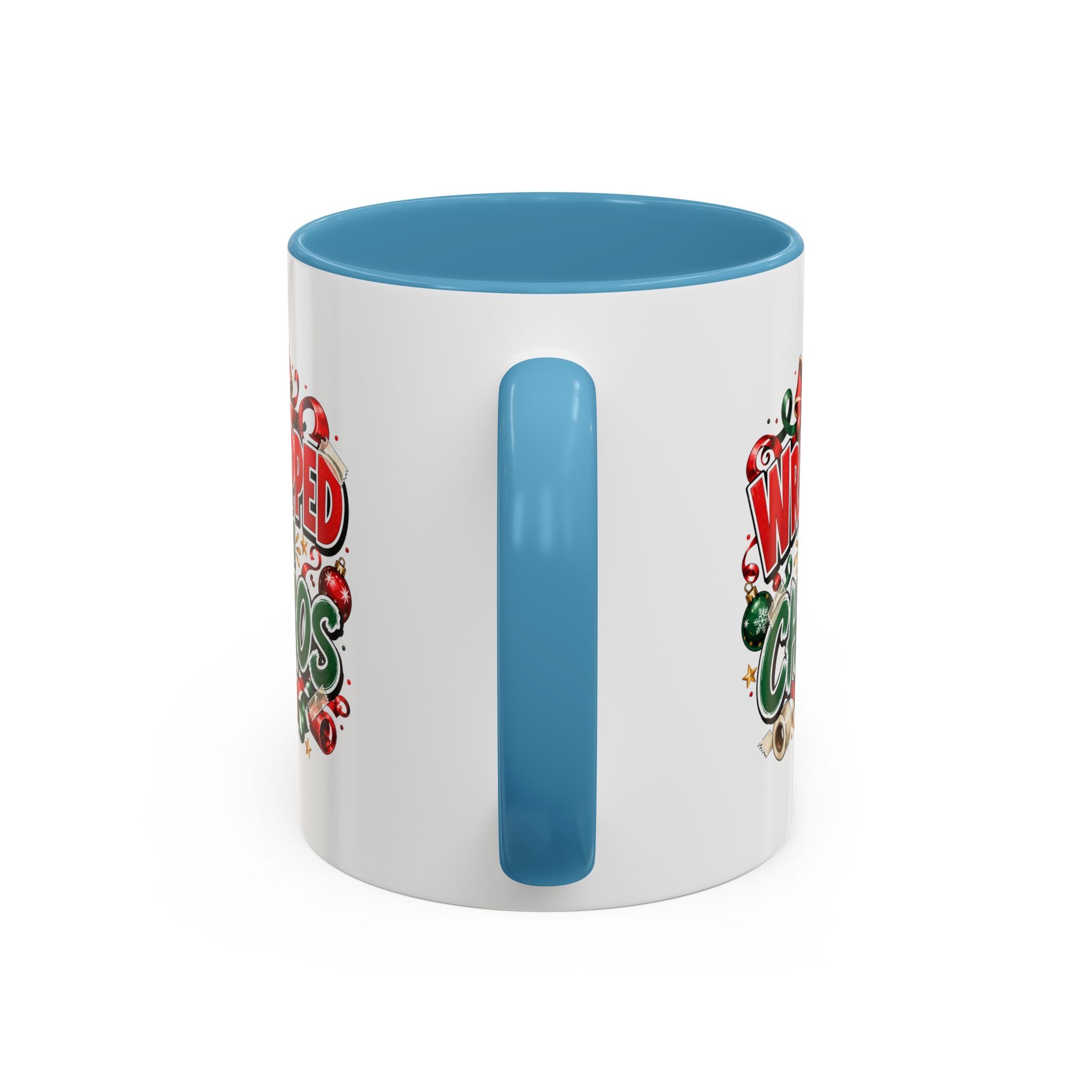 Wrapped in Chaos Christmas Coffee Mug