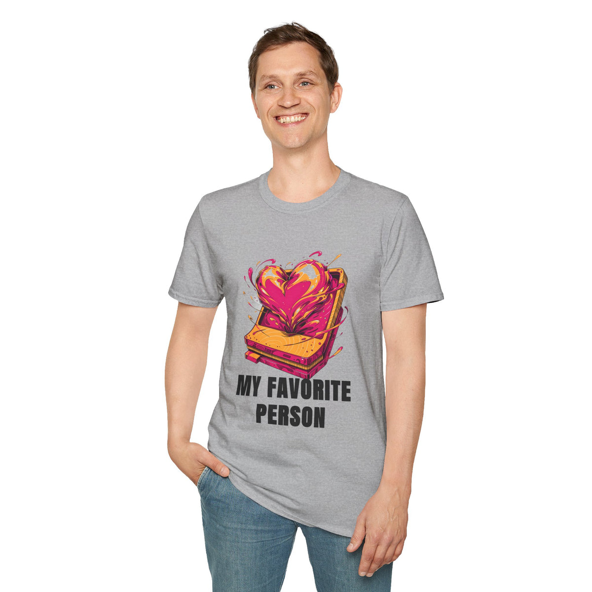 T‑Shirt — "My Favorite Person" Toasted Heart Graphic Tee (Valentine’s Day Gift) - Trending Now - August 2026